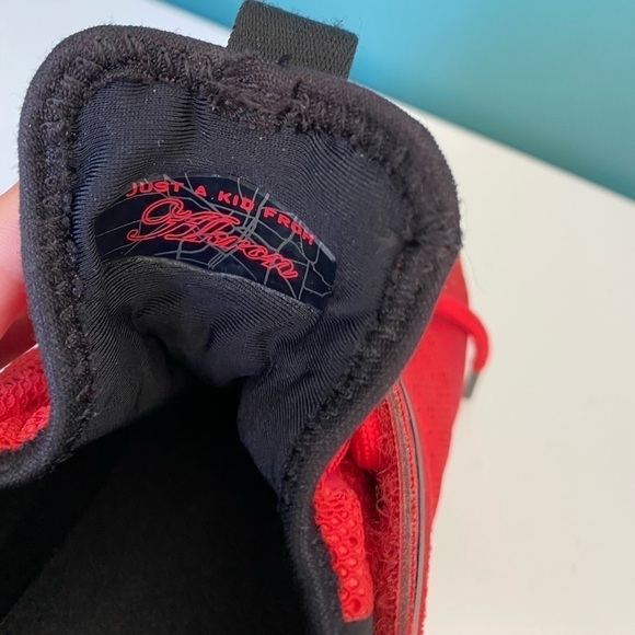 NIKE Lebron XIV GS 859468 600 University Red/ Black - White Youth 6 Womens 7.5 - Picture 15 of 16